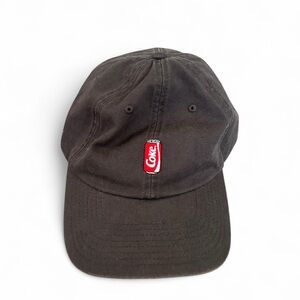 American Needle Gray Cap with Red Coke Can Patch
